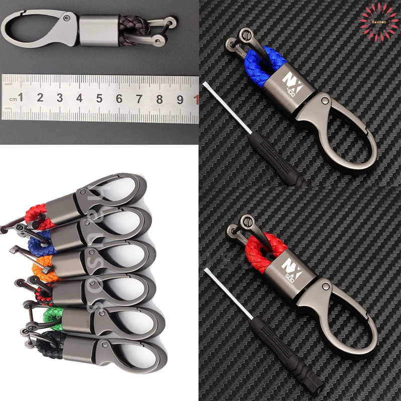 สําหรับ Honda NX400 NX500 nx NX 400 500 อุปกรณ์เสริมพวงกุญแจพวงกุญแจโซ่ Lanyard Chain พวงกุญแจรถจักร