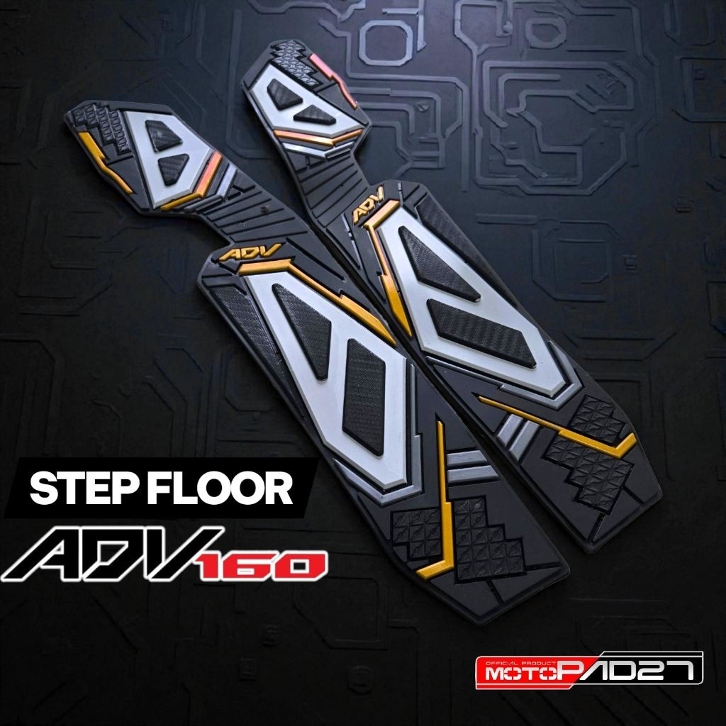 Motopad27 premium Rubber Step Floor ADV160 bords ADV160 พรม Adv160