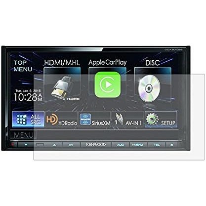 ตัวป้องกันหน้าจอ (ชุด 2 ชิ้น) สําหรับ Kenwood 7 "DDX9702S KVT7012BT ใน Dash DVD Receiver Display Nav