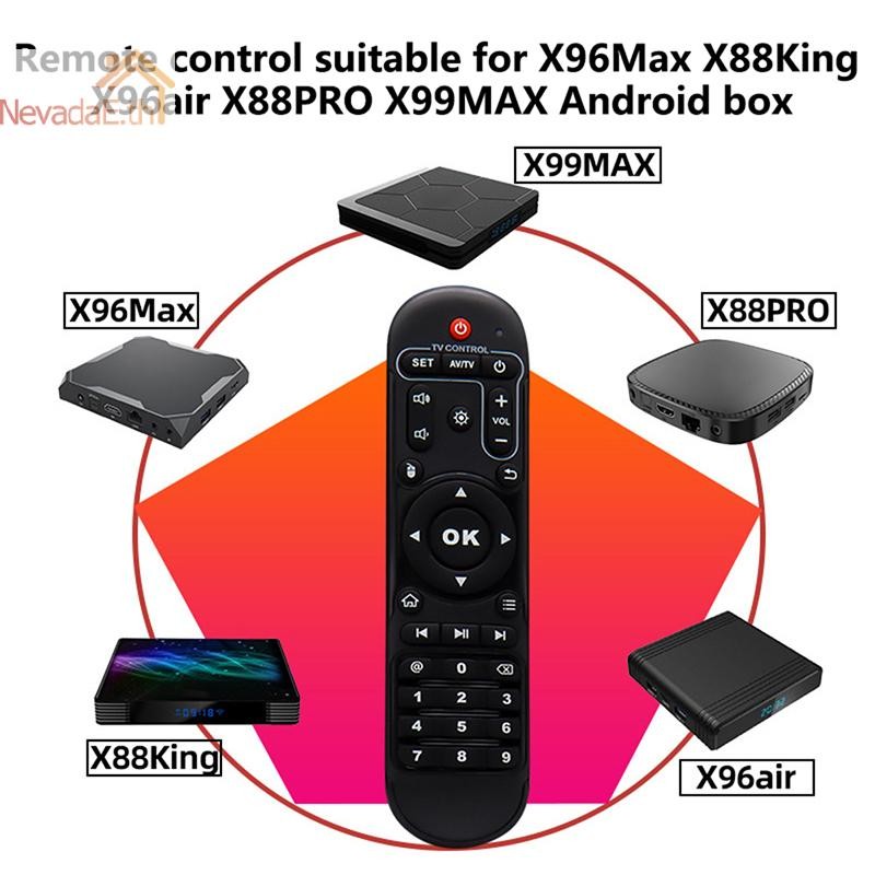 ND X96 MAX รีโมทคอนโทรลสําหรับ X96MAX X96Air X88King X88PRO Aidroid ชุดกล่องด้านบน media player A
