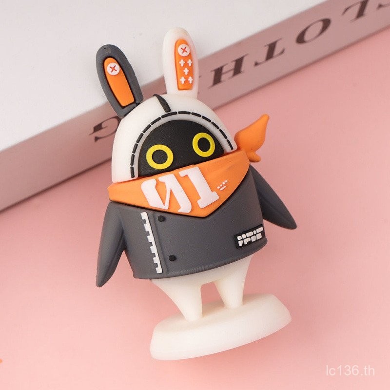 พัดลม Bangjue PVC ด้านข้าง Hand-Made เดสก์ท็อปตกแต่ง GK Ice Fire Zone ผ้าขายดียางนุ่ม 20 Zhouchuang 