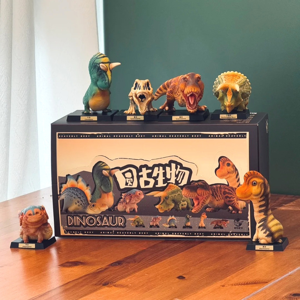 ✨8.8 ร้าน✨[ของแท้] Animal Planet กล่องปริศนาไดโนเสาร์ทางตากลม✨มีจําหน่ายสําหรับทางเลือก✨