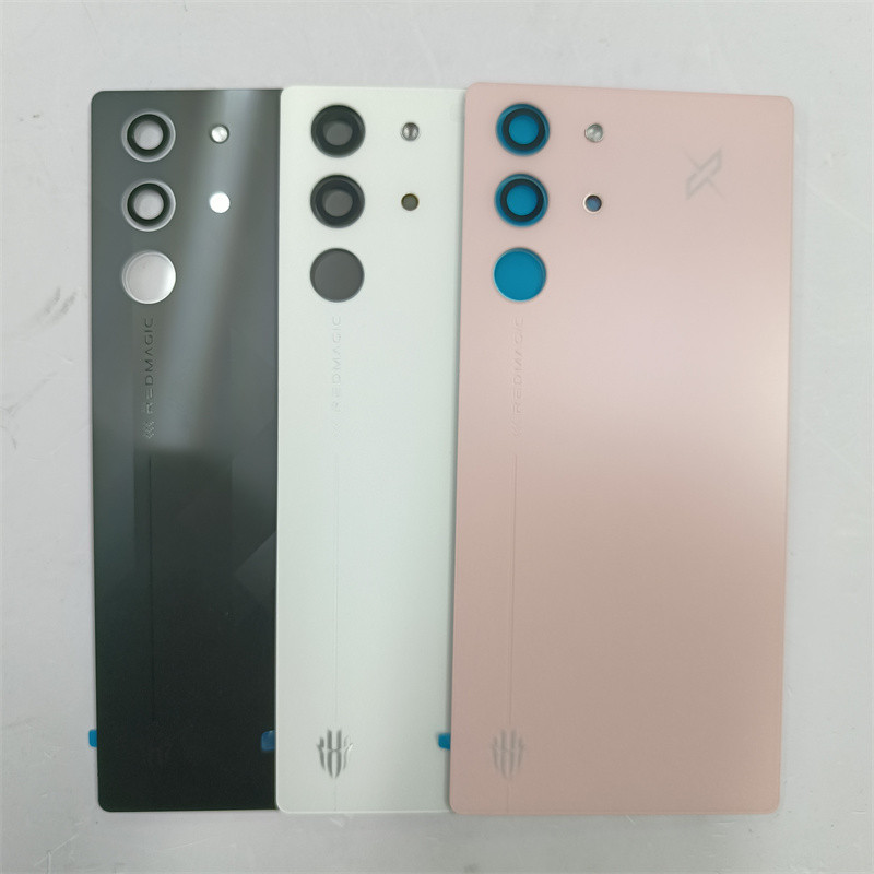 สําหรับ ZTE Nubia Red Magic 10 Pro แบตเตอรี่ฝาหลังด้านหลังแผงประตูกระจกสําหรับ Red Magic 10 Pro Plus