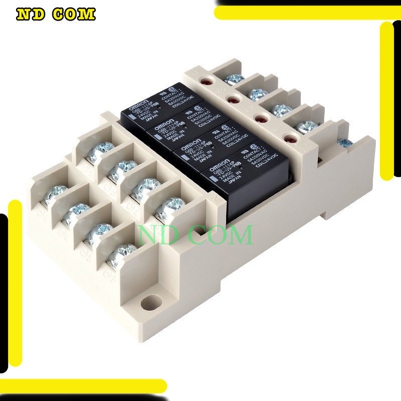 ัyoi มือ1ปีล่าสุด G6B-4BND+รีเลย์G6B-1114P   ส่งจากไทยมี 5v 12v และ 24v พร้อมส่งที่ไทย ออกบิลได้