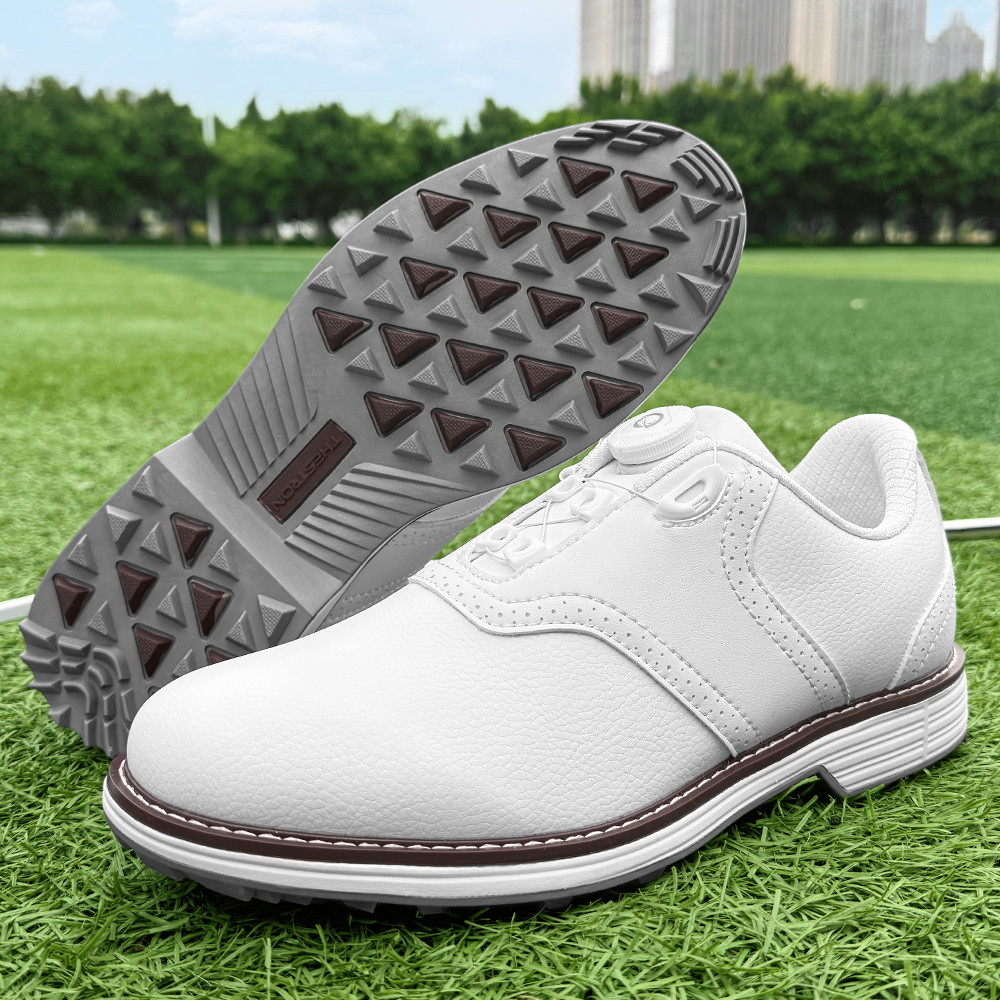 ใหม่มืออาชีพรองเท้ากอล์ฟผู้ชาย Spikeless Golf รองเท้าผ้าใบ Anti Slip เดินรองเท้าสําหรับนักกอล์ฟ