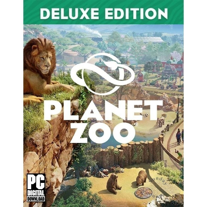 เกมสร้างสวนสัตว์ Planet Zoo Deluxe Edition รวมภาคเสริม [PC/Notebook]