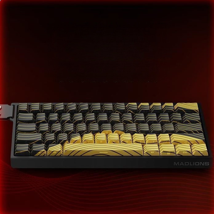 คีย์บอร์ดสวิตช์แม่เหล็ก MAD60/68 HE E-Sports ความหน่วงต่ำ คีย์เต็มแบบ Hot-Swappable ดิจิตอล