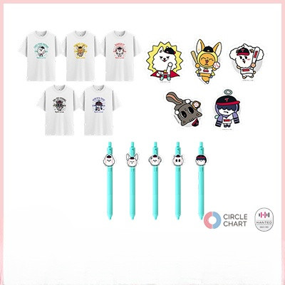 [POP Red Man Store] สินค้าแฟลช [Pre-Sale] TXT File PPULBATU X LG TWINS Joint Merchanted T-Shirt Hold