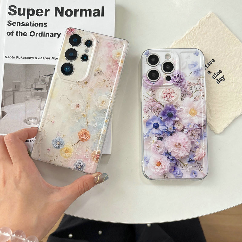 รูปแบบดอกไม้ใหม่เคสโทรศัพท์สําหรับVivo Y31 Y21D Y400 Y400Pro Vivo 60 5GกรณีTPU Anti-Drop Soft Case