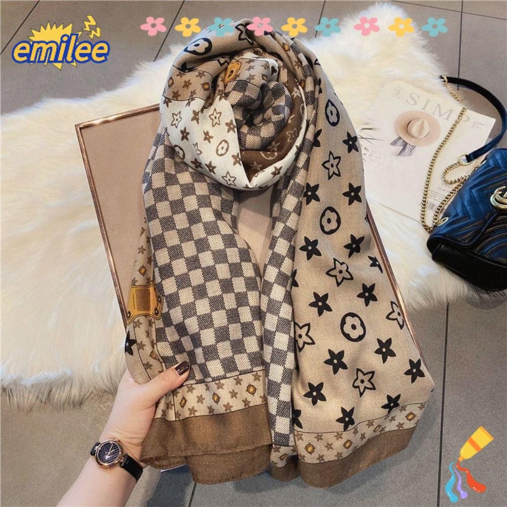 พันคอไหมระบายอากาศดี ทนทานต่อแสงแดด สำหรับผู้หญิง