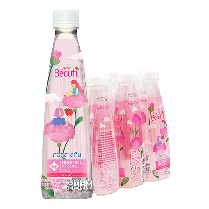 เซ็ปเป้ บิวติ ดริ้งค์ สูตรคอลลาสกิน 360 มล. x 6 (SAPPE Beauti Drink Colla Skin 360 ml x 6)