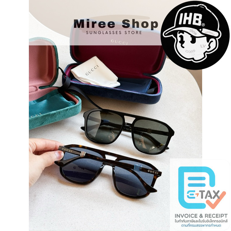 Gucci Acetate Aviators ทรงนักบินสุดเท่ GG1494S