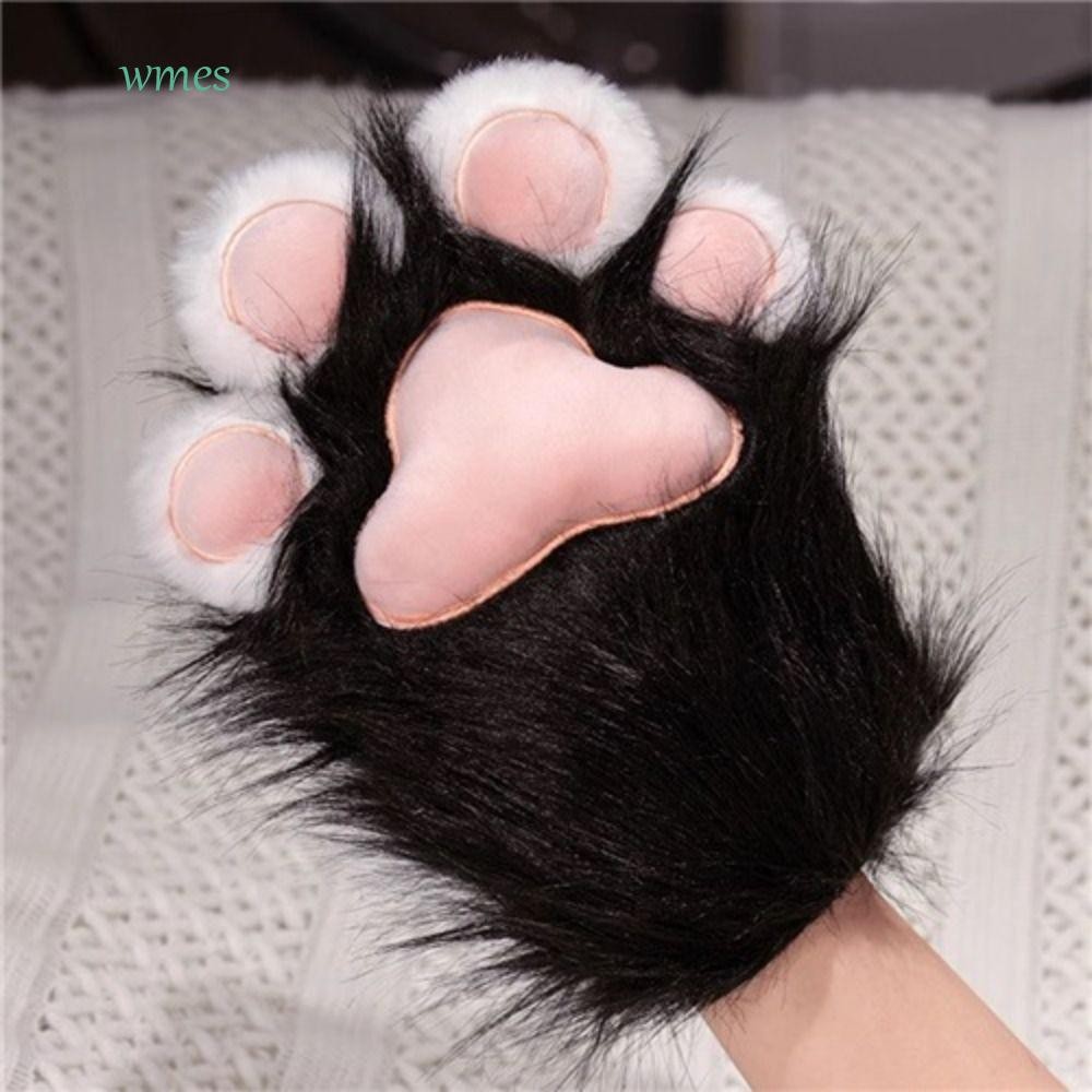 ถุงมือพวงมือแมว furry สำหรับ cosplay fursuit kigurumi