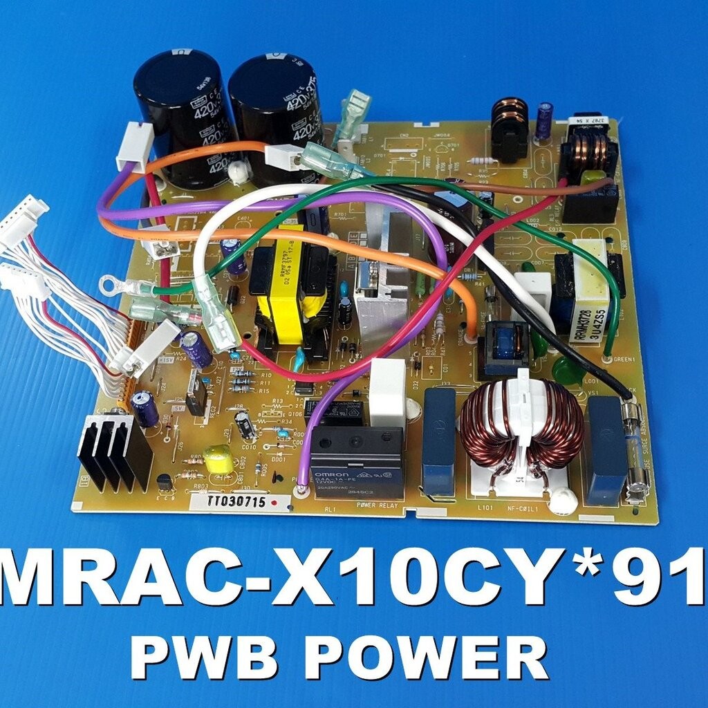 PMRAC-X10CY*916 แผงวงจรแอร์ Hitachi แผงบอร์ดแอร์ฮิตาชิ แผงบอร์ดคอยล์ร้อน (POWER PCB)