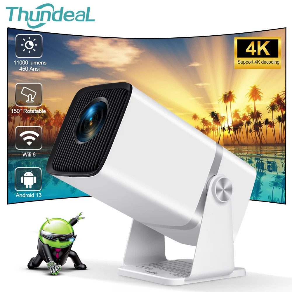 4k Full Hd โปรเจคเตอร์ Fhd Td80w Android Wifi 3d โฮมเธียเตอร์ Td80 แบบพกพา Beam โปรเจคเตอร์การประชุม