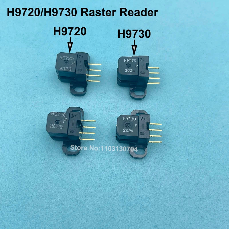 2 ชิ้น HEDS-9730#Q50 H9730 H9730 encoder sensor reader raster strip reader สําหรับ 180DPI 180LPI Str