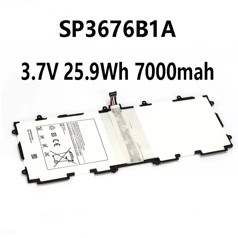 SP3676B1A 3.7V 25.9Wh 7000mah แบตเตอรี่แล็ปท็อปสําหรับ Samsung Galaxy หมายเหตุ 10.1 GT-N8000 N8005 G