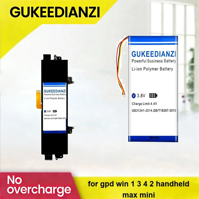 แบตเตอรี่แท็บเล็ตประสิทธิภาพยาวนาน 565774-3S 4139D5 WIN2 4400-20000mAh สําหรับ Gpd Win 1 3 4 2 มือถื
