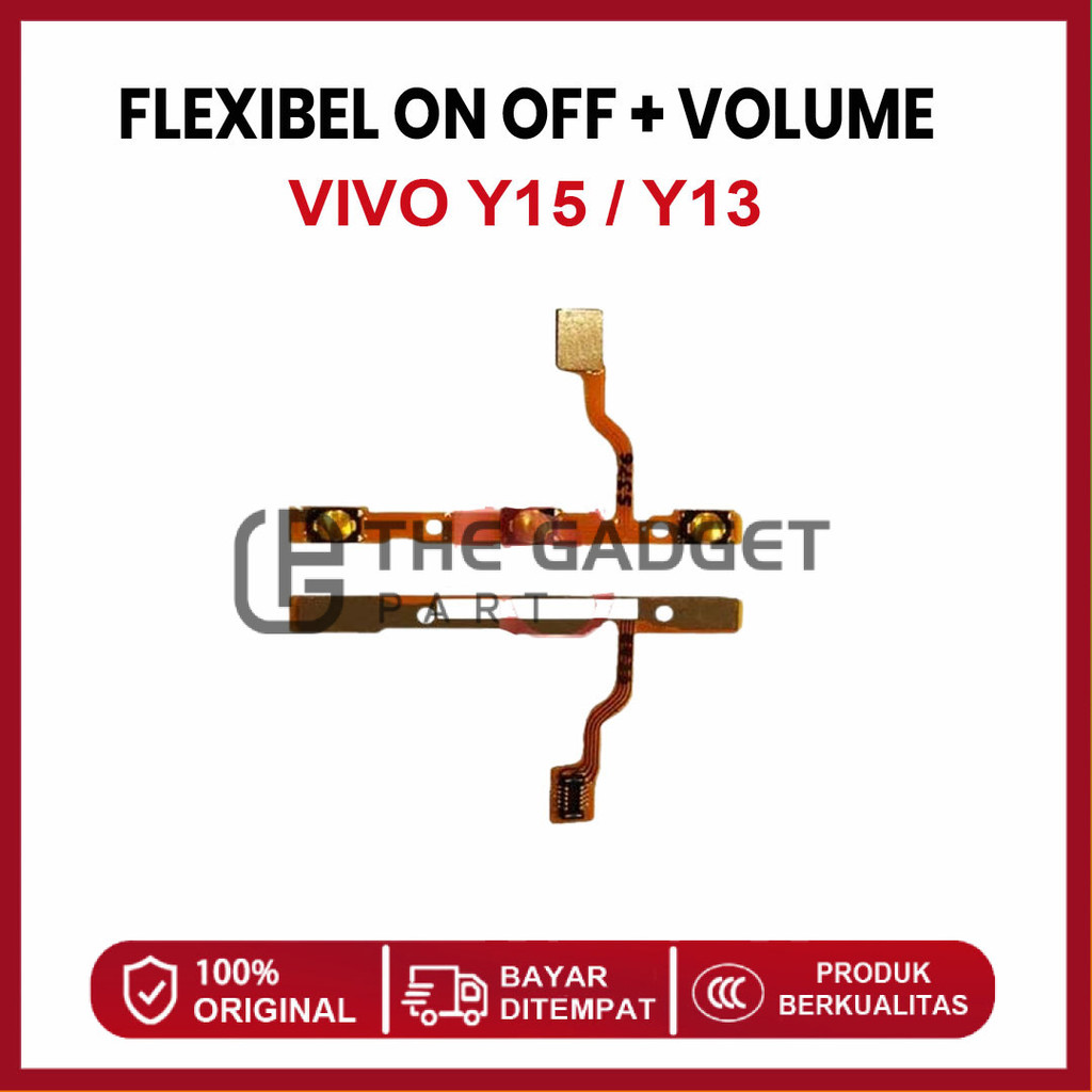 FLEXIBLE ON OFF + VOLUME VIVO Y15 / Y13 ต้นฉบับ