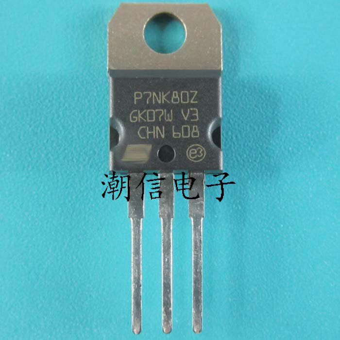 5pcs P7NK80Z TO-220 STP7NK80Z TO220 P7NK802 7A/800V MOSFET ทรานซิสเตอร์ใหม่เดิม