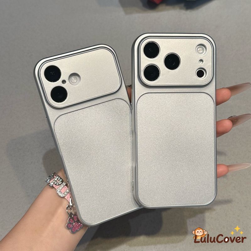 ใหม่ Matte Electroplated เงินสําหรับ Vivo V70 Elite FE V60 V60E V50 V50E V40 V30E SE V29 Lite V29E V27 V27E V25E V23E Pro 5G 4G ธุรกิจสไตล์เลนส์ป้องกันบาง