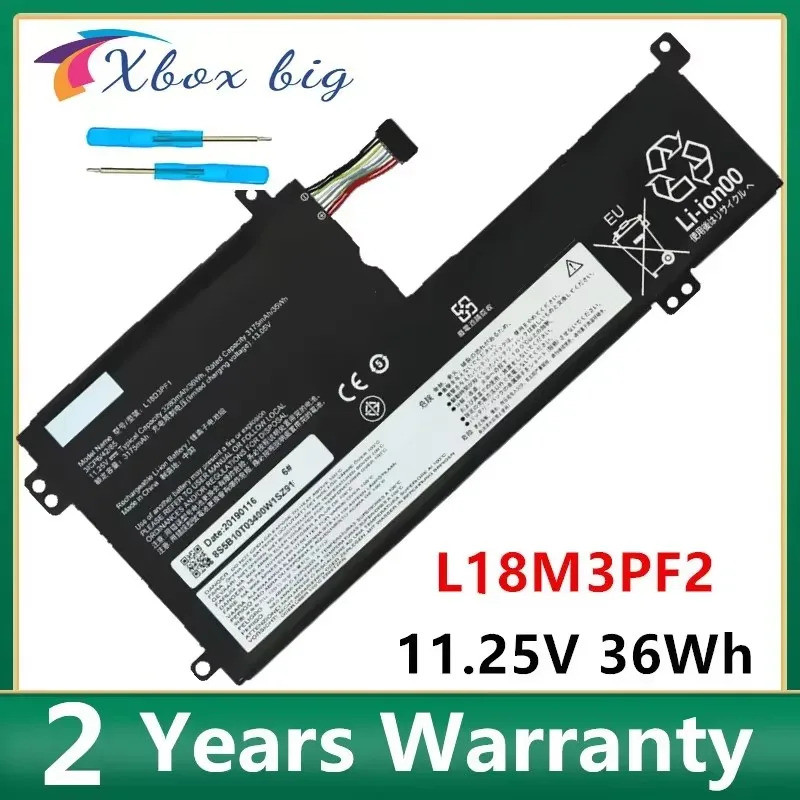 ใหม่ L18M3PF2 สําหรับ Lenovo IdeaPad L340 L340-15API L340-15IWL L18D3PF1 L18L3PF1 L18C3PF2 11.25V 36