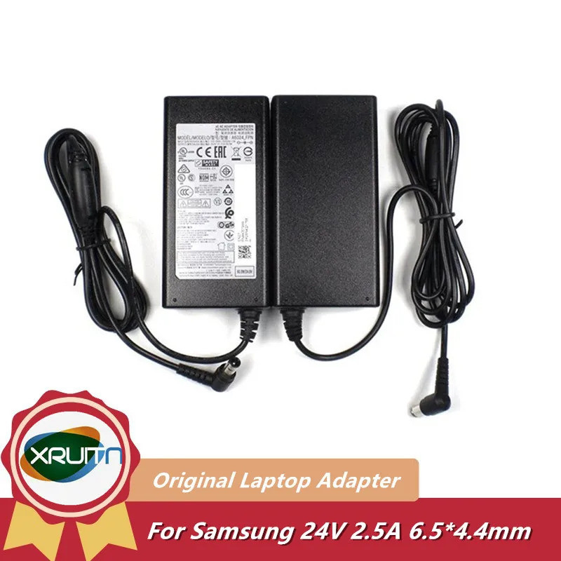 60W ของแท้ AC Adapter Charger สําหรับ Samsung Soundbar A6024_ FPN 24V 2.5A 1.66A HW-F751 HW-M450/X H