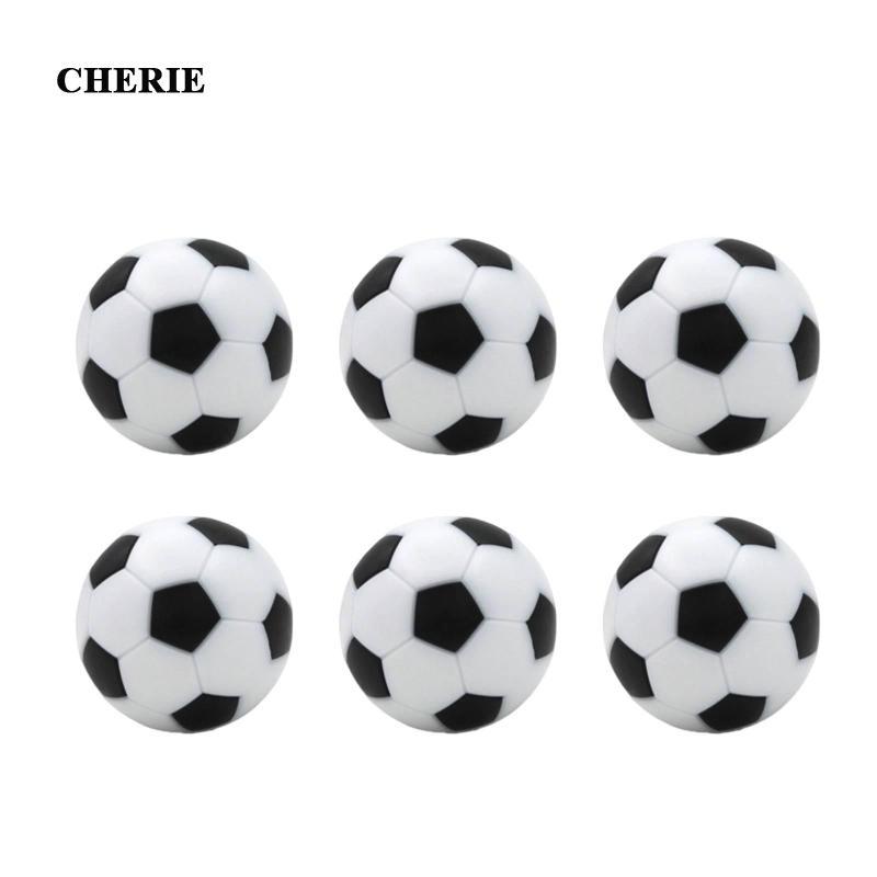 [Chery] 6x Mini Foosball Table Balls Small Table Soccer Balls Foosball Official Accessories for Gath