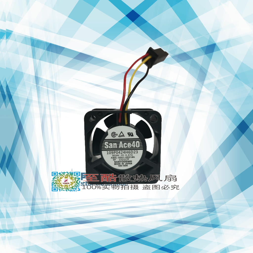 A90L-00001-0551#A 109P0424H6D23 FANUC FANUC พัดลมพร้อมขายึดเดิม