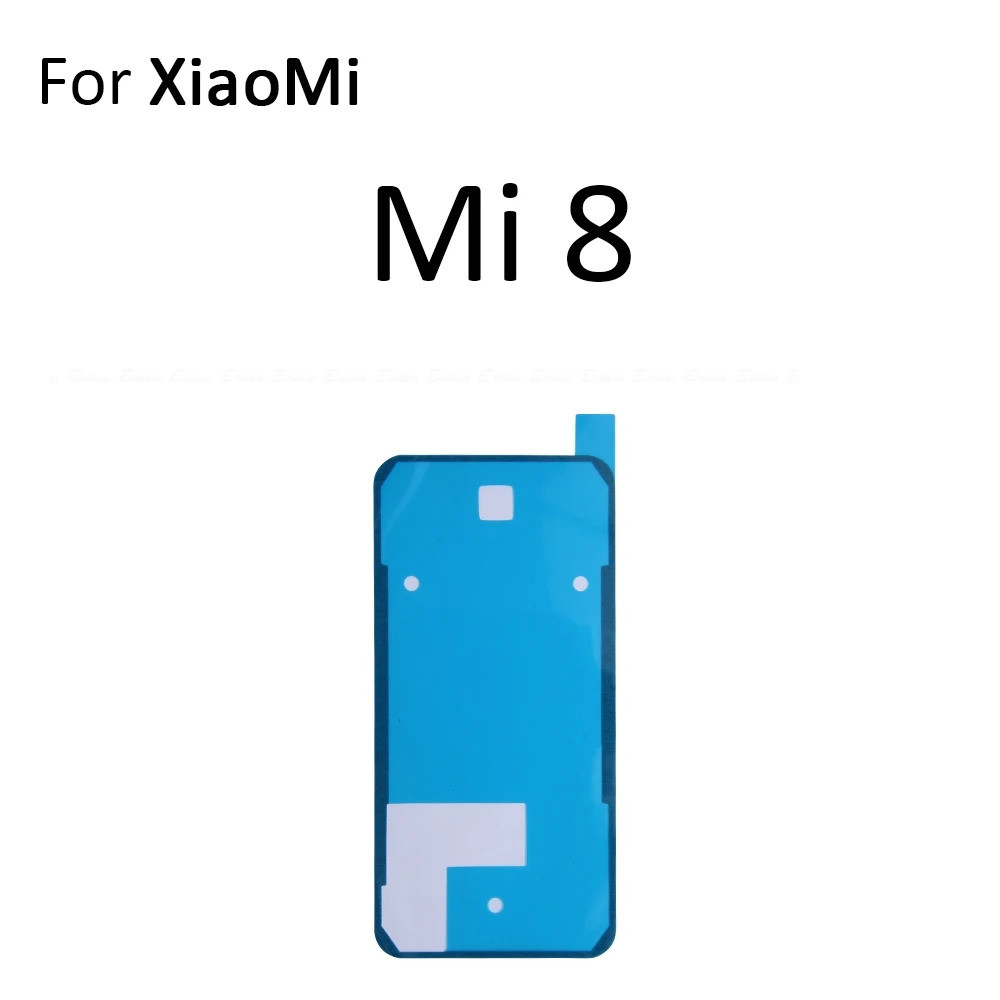 ฝาหลังแบตเตอรี่สติกเกอร์ประตูกาวกาวเทปสําหรับXiaomi Mi 8 9 9Tหมายเหตุ 10 10S Pro Lite A3 CC9 CC9e CC