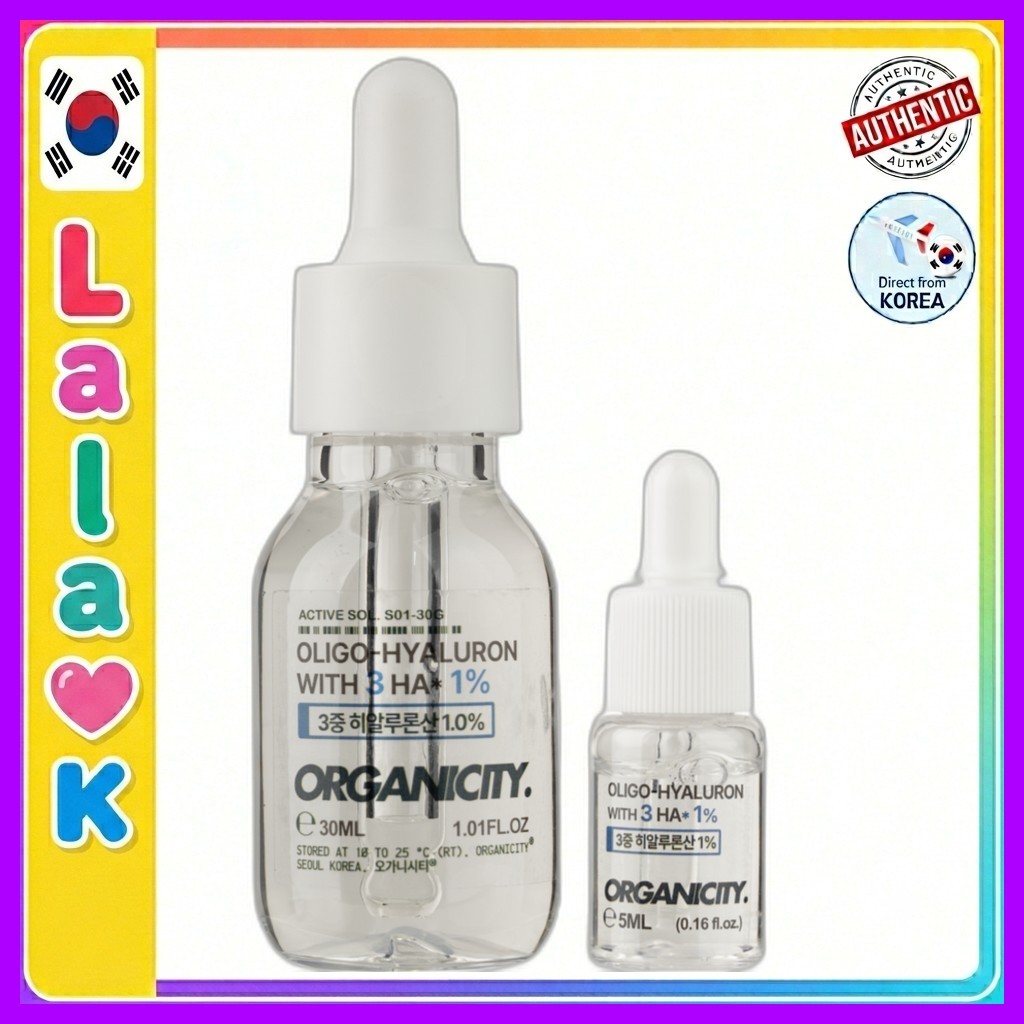 [organicity] Oligo-Hyaluron (3 HA) Ampoule, 30 ml, 1 ชิ้น / Korean Ampoule / Multi-layered Moisture 