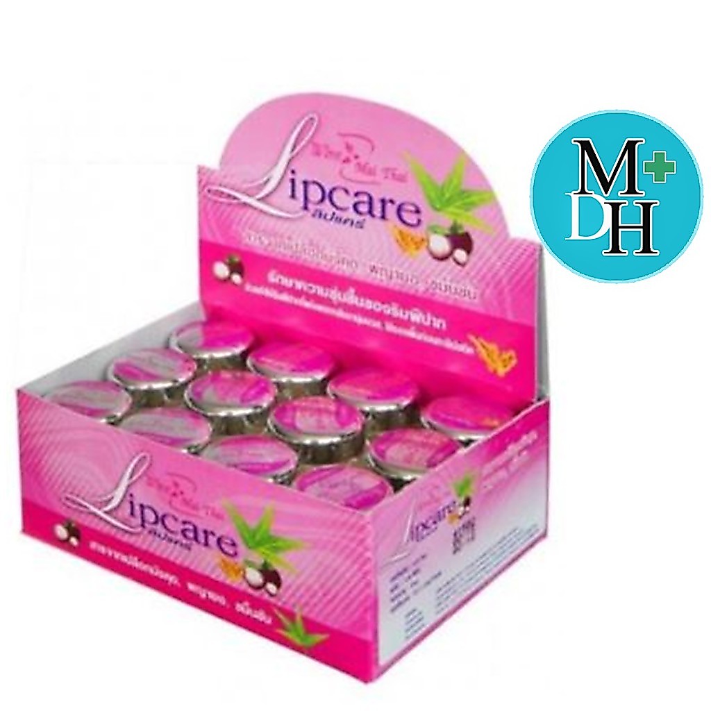 Lipcare ลิปแคร์ ไม้ไทย บำรุงริมฝีปาก หอมมาก ไม่มีสี สกัดจากเปลือกมังคุด