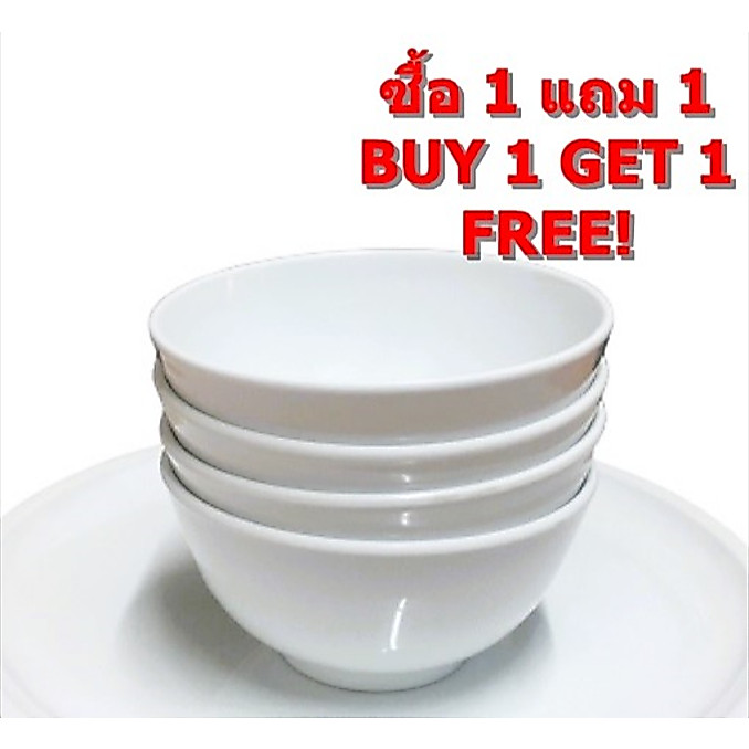 🔥ซื้อ 1 แถม 1🔥ชามเมลามีน 100% 5 นิ้ว คุณภาพดี เกรดโรงแรม ราคาถูก🔥BUY 1 GET 1 FREE🔥Melamine Bowl