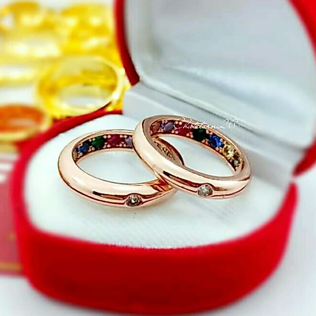 แหวนนาค ฝังพลอยนพเก้า [พูนทรัพย์] [ราคาปกติ 1,890บาท]
