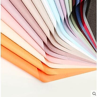 ZQ ดอกไม้และอุปกรณ์เสริม กระดาษสีบริสุทธิ์สไตล์เกาหลีKorean style pure color paper20แผ่น กระดาษห่อดอกไม้ ดอกกุหลาบ