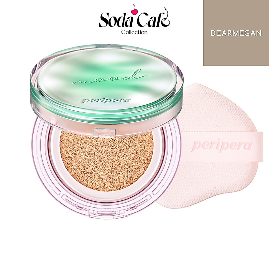 EXP.10/26 PERIPERA MOOD FIT COVER CUSHION (SODA CAFE) SPF50+, PA++++  13 g.