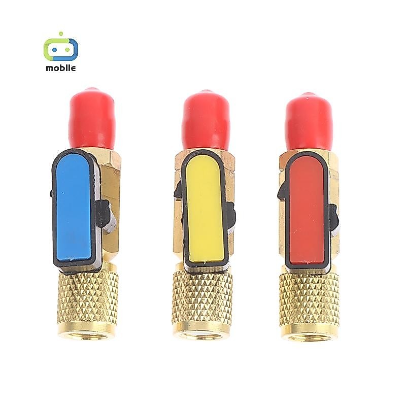 [maygood] 1/4" ชายเป็น 1/4" หญิงตรงวาล์วชาร์จท่อ Manifold อุปกรณ์เสริม {TH}