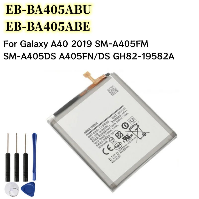 ใหม่คุณภาพสูง EB-BA405ABE EB-BA405ABU แบตเตอรี่สําหรับ Galaxy A40 2019 SM-A405FM SM-A405DS A405FN/DS