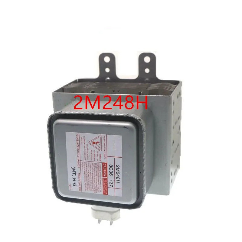100% ใหม่สําหรับ TOSHIBA air-Cooling อุตสาหกรรมเตาอบไมโครเวฟ Magnetron 2M248H 2M248J 2M248K 2M248E 2