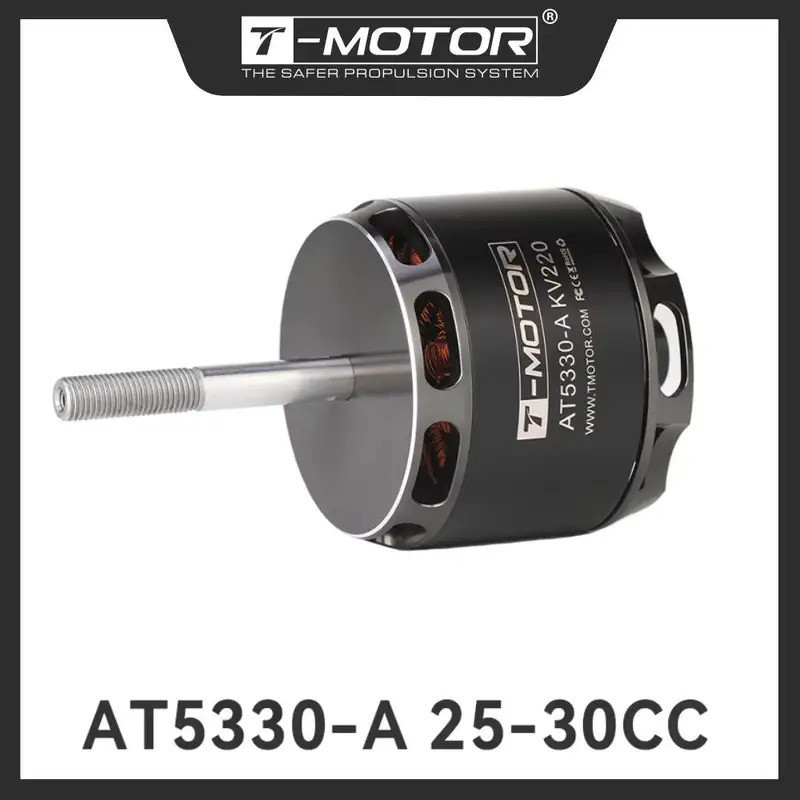 T-MOTOR AT5330-A KV220 12S มอเตอร์ไร้แปรงสําหรับ 25-30CC เครื่องยนต์เครื่องบินปีกคงที่ VTOL RC Drone