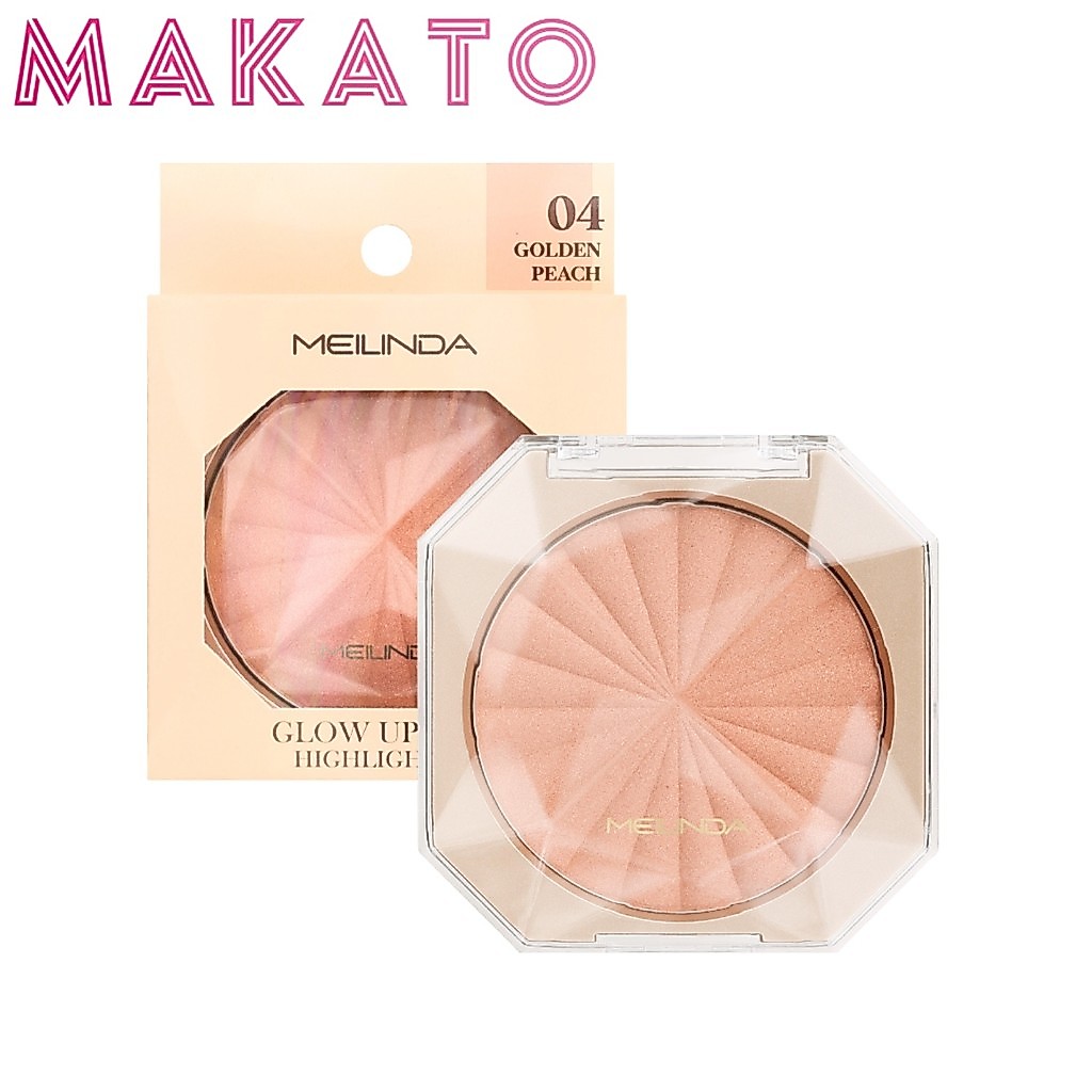 MEILINDA Glow Up Skin Highlighter เมลินดา ไฮไล เกลี่ยง่าย สีสวย ติดทน สวยธรรมชาติ ใช้ง่าย 6g