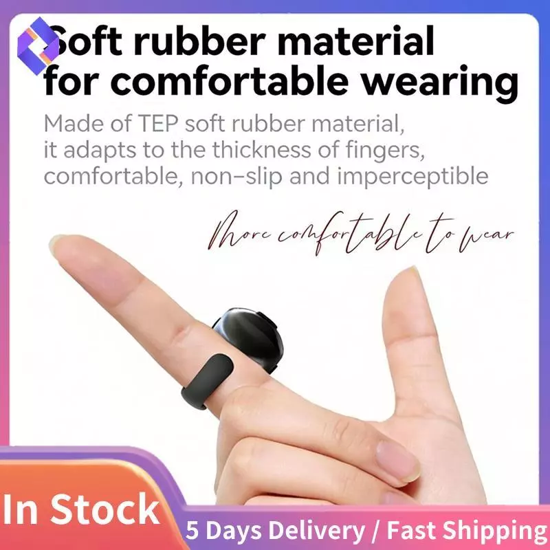 แหวนเมาส์บลูทูธ รีโมทคอนโทรลสำหรับสมาร์ทโฟน thumbnail 6