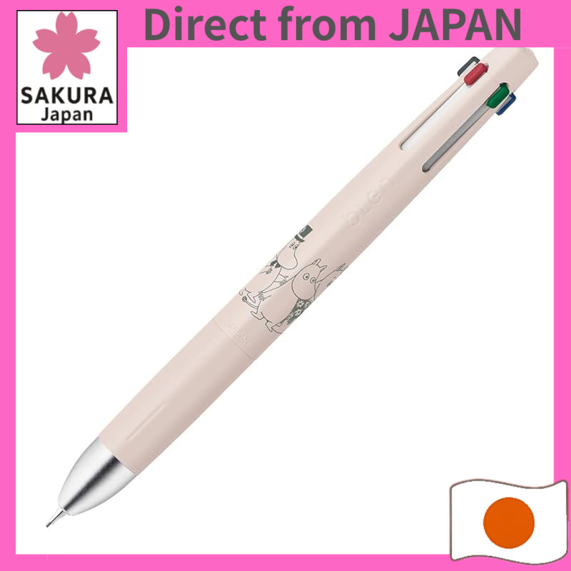 Zebra Blen 4+S Multifunction Pen 4-Color Ballpoint + Mechanical Pencil 0.5mm Moomin Limited Edition 