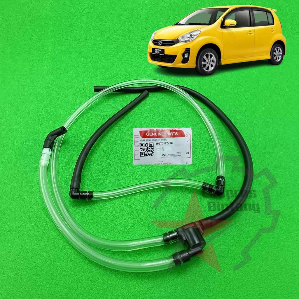 PERODUA MYVI LAGI BEST 2011-17 / ICON 1.3 / 1.5 WIPER NOZZLE HOSE / WASHER NOZZLE HOSE