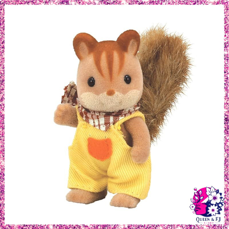 Sylvanian Families Squirrel Family - Boy Doll, 3 Years+, ST Mark, Toy, Dollhouse