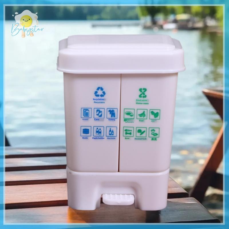 [Inthehot-t] บ้านตุ๊กตา เครื่องครัวขนาดเล็ก รุ่น Mini Classified ถังขยะสามารถยิงอุปกรณ์ประกอบฉากฉาก [ใหม่]