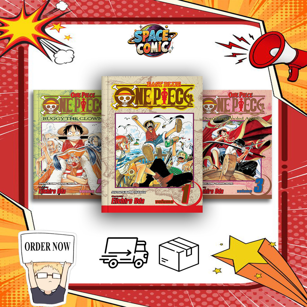One Piece Manga Comic Vol 1 -108 (ภาษาอังกฤษ)
