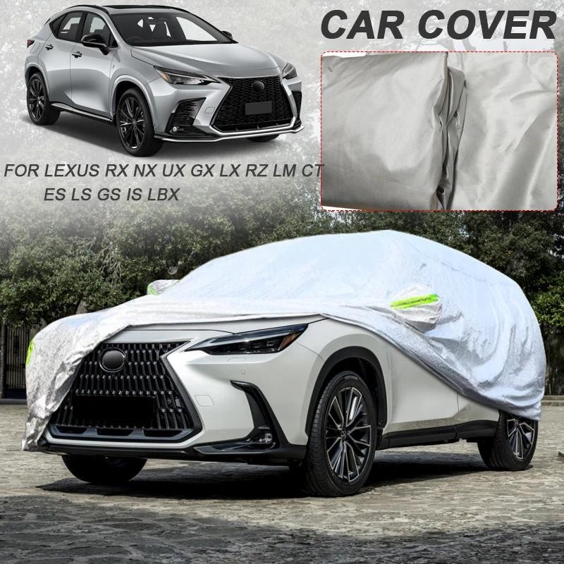 210T โพลีเอสเตอร์รถยนต์สําหรับ LEXUS CT ES GS GX IS LBX LM LS LX NX RX RZ UX กันน้ํา Anti-UV กันฝุ่น