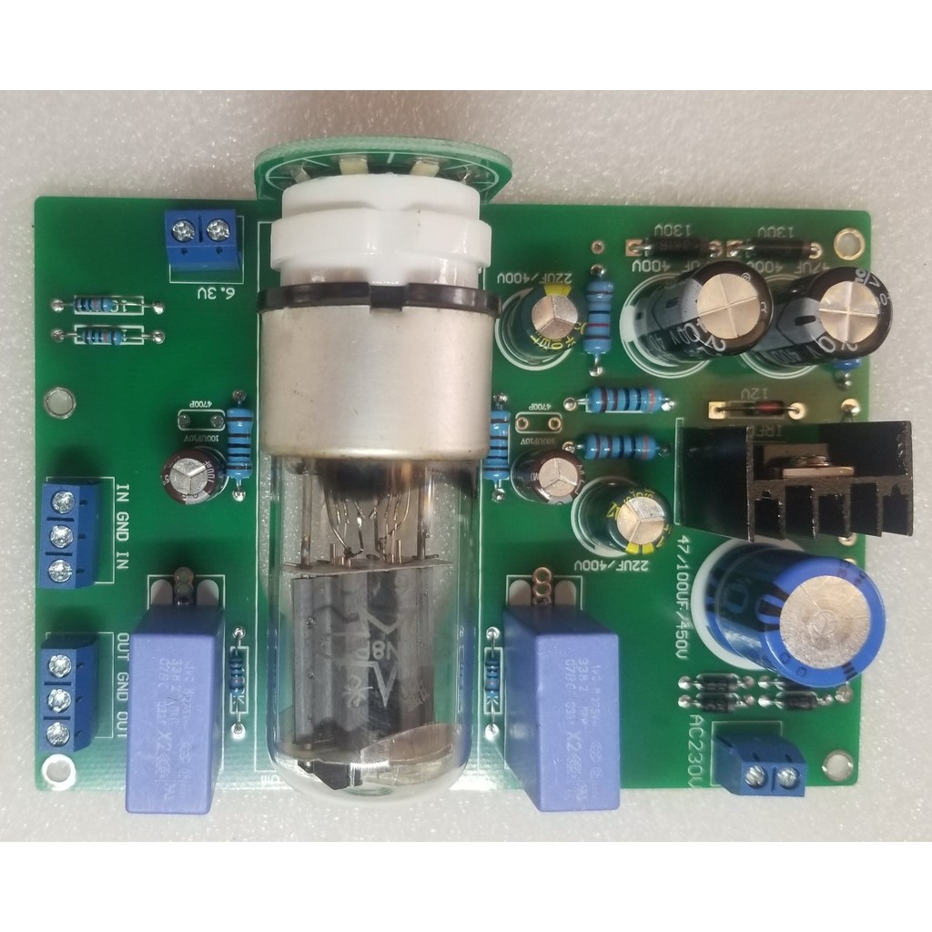 6N8P (6H8C 6SN7) Single Tube Beding Version Tube ด้านหน้าถุงน้ําดีเกรดผลิตภัณฑ์สําเร็จรูป Board