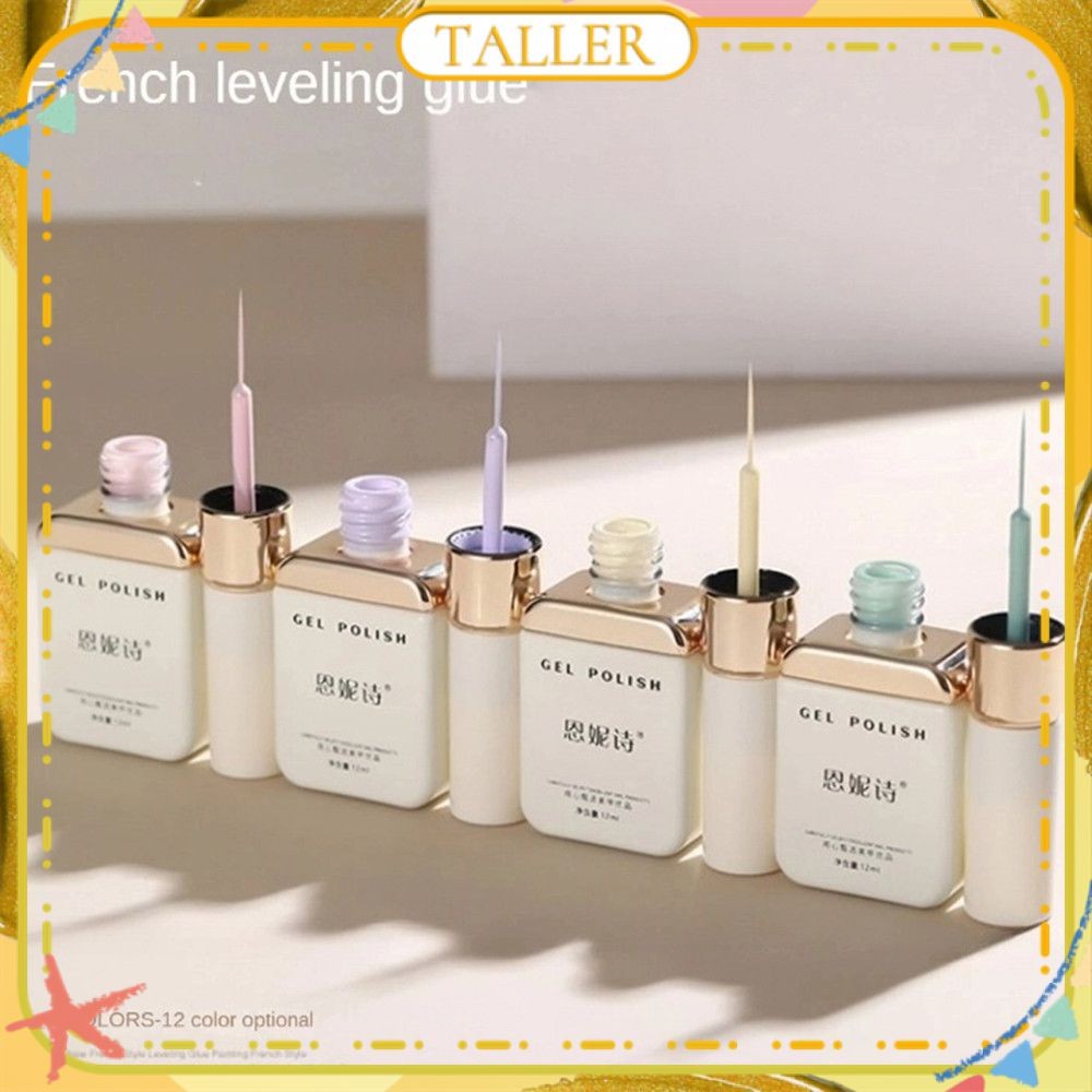 ✧พร้อมส่ง Annies French Leveling Cable Nail Gel High Saturation Hook Edge Painting Phototherapy Glue